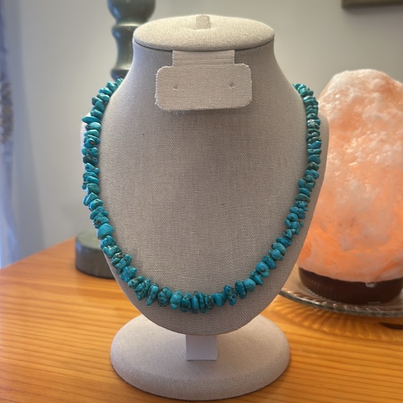 COPY - Vintage Navajo Turquoise Nugget Necklace 20” - 49 grams - Picture 12 of 14